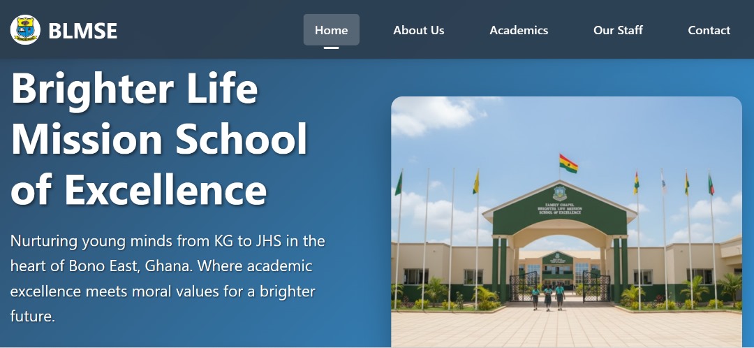 Brighter Life School Website